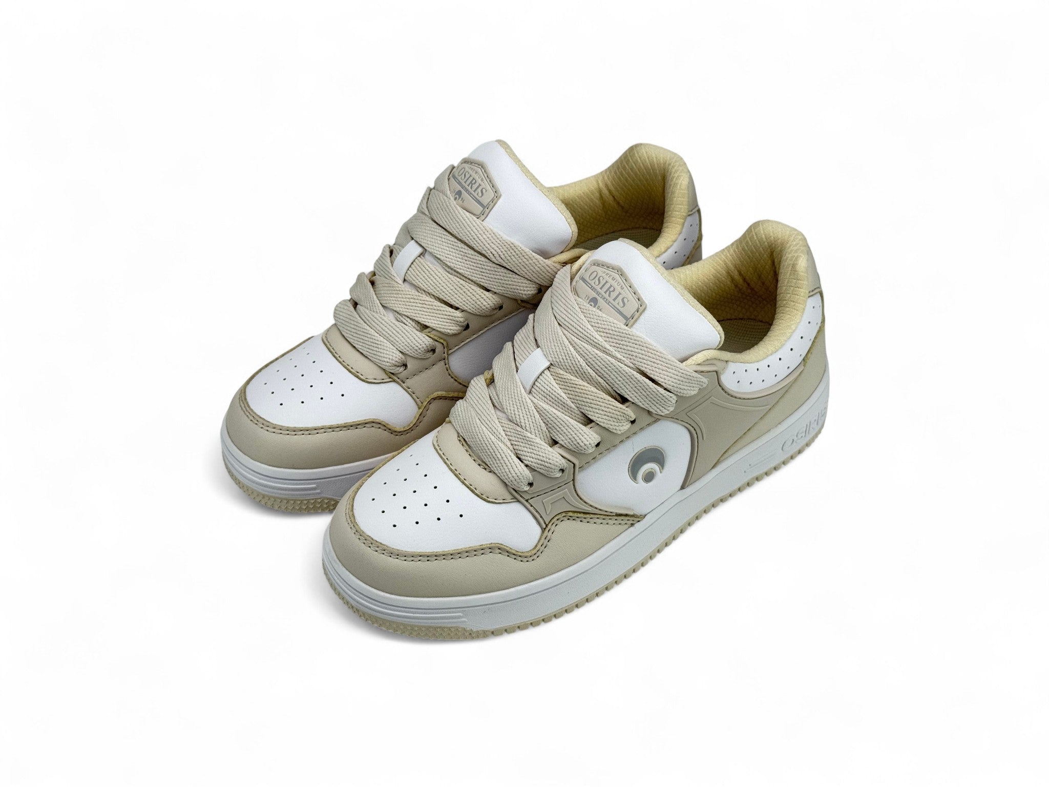Zapatilla Osiris Lugna Mujer Beige/White