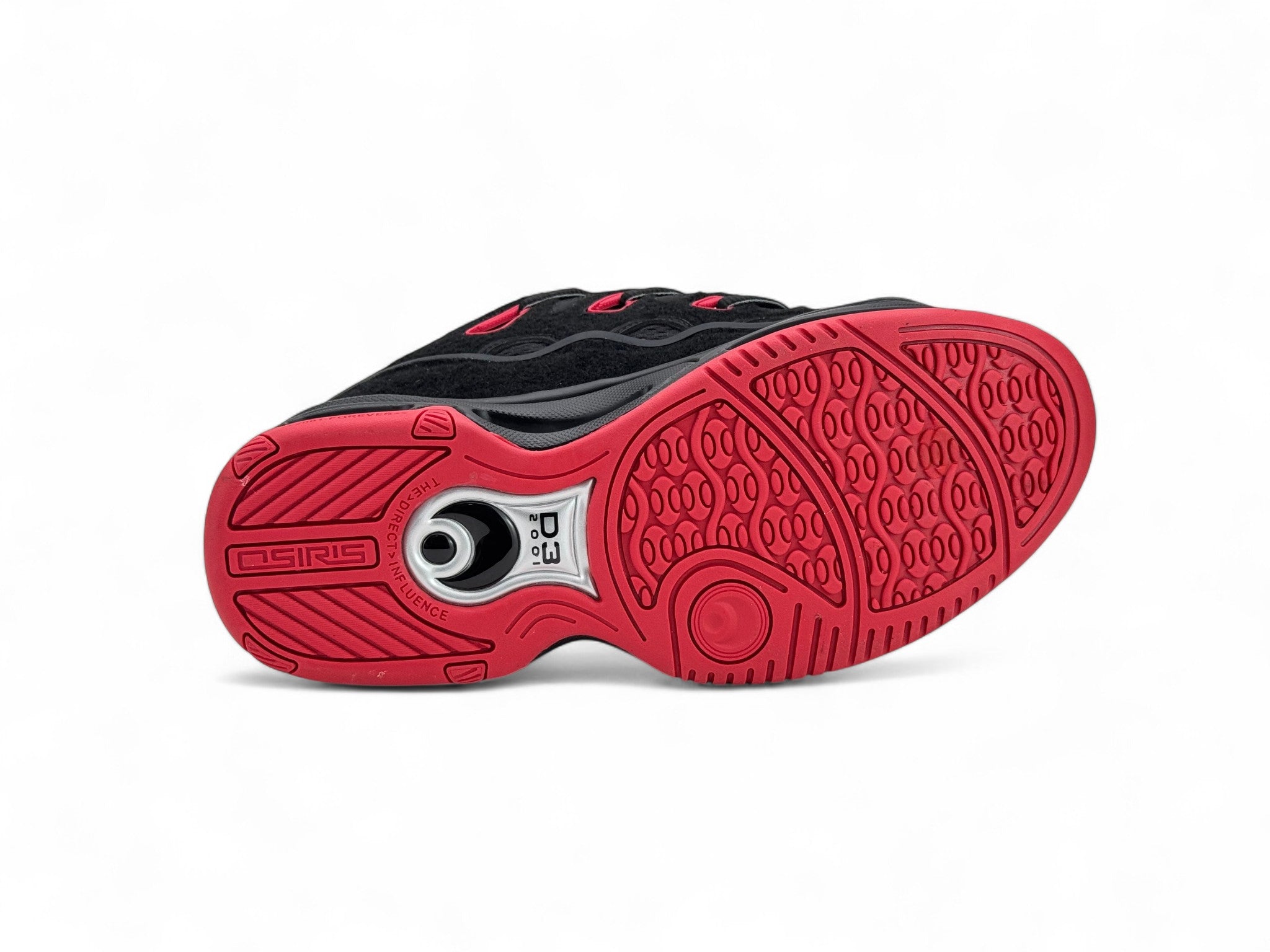 Zapatilla Osiris D3 2001 Hombre Black/Red/Velcro