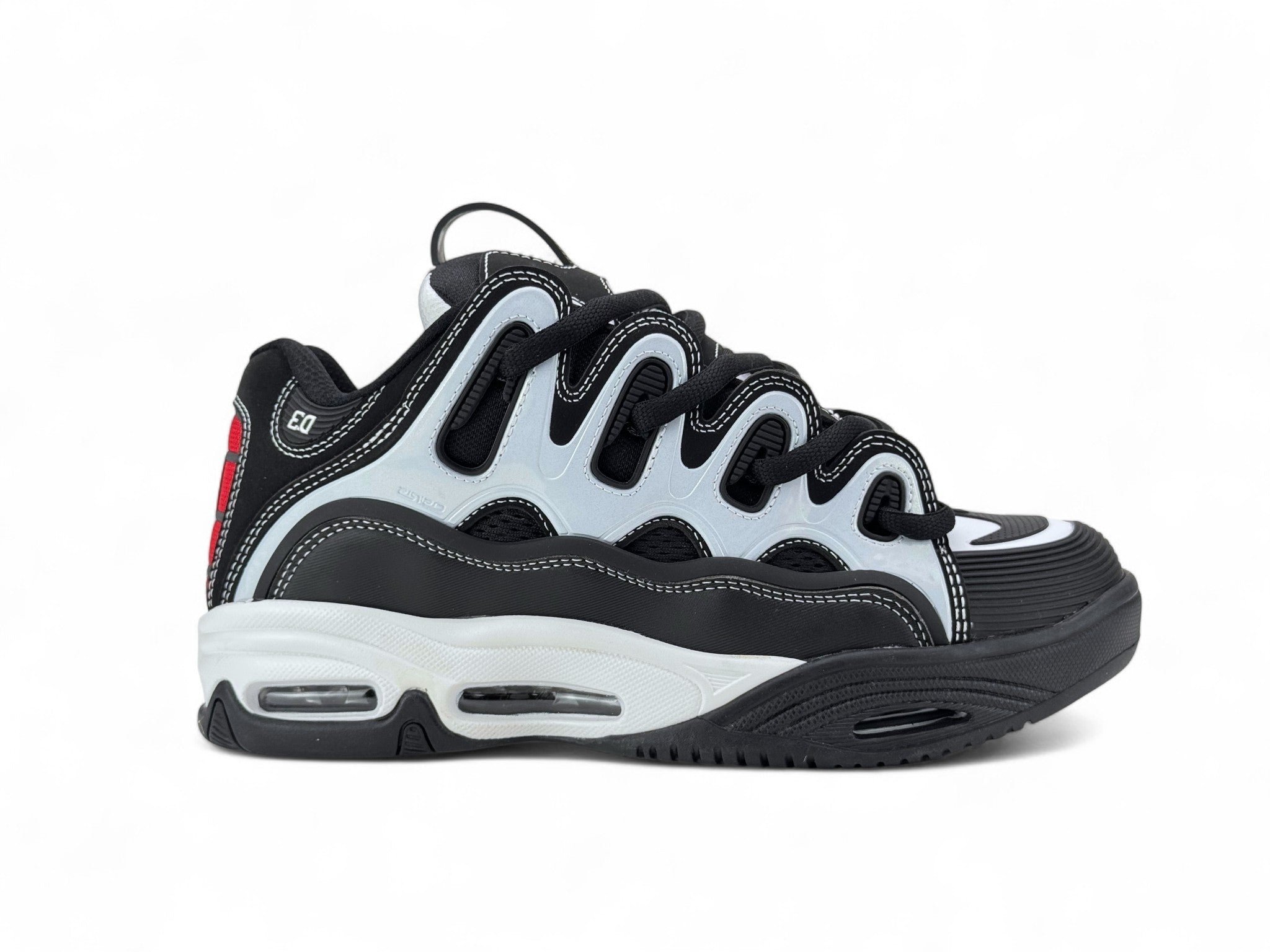Zapatilla Osiris D3 2001 Hombre Black/White/Red