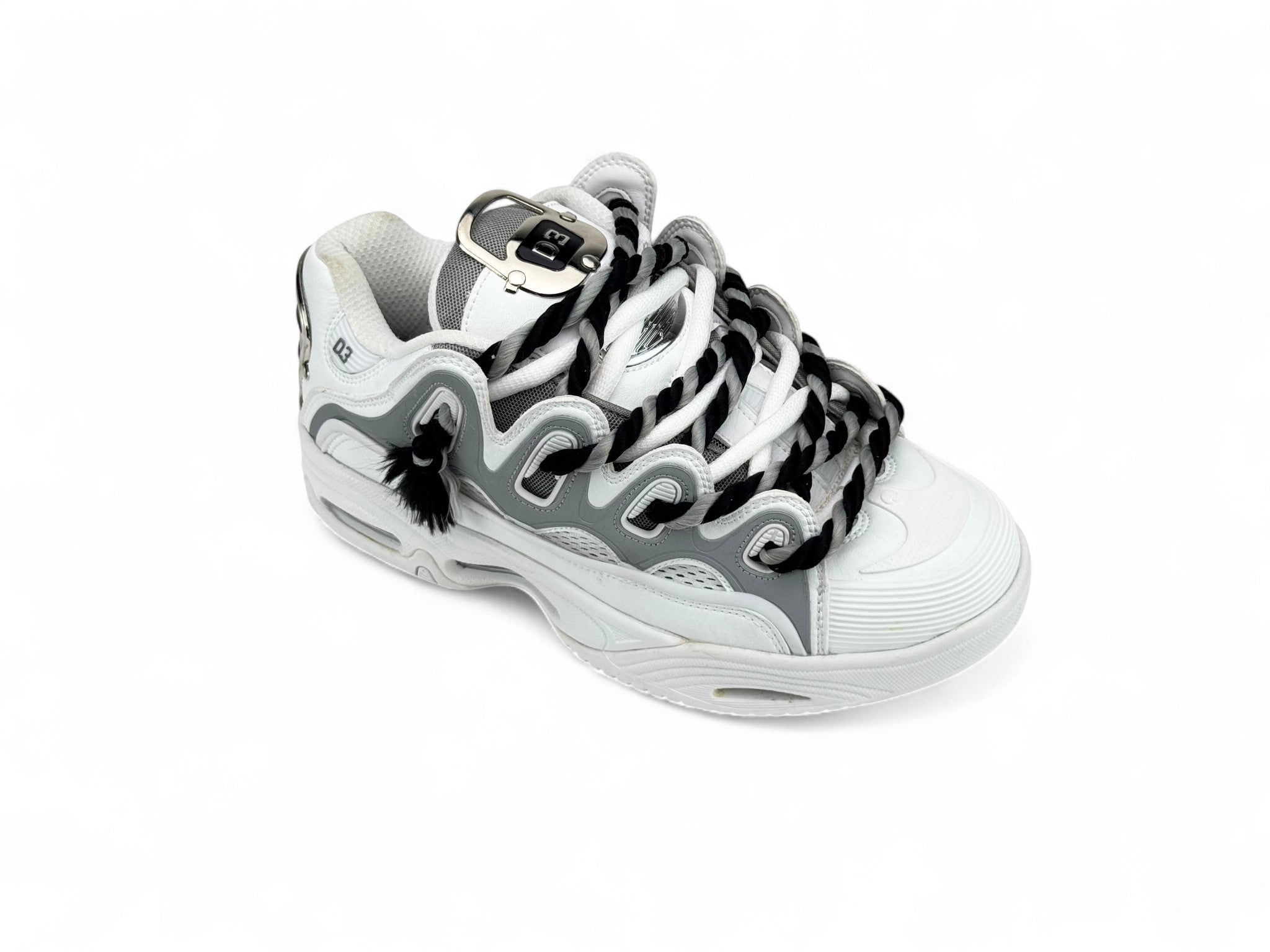 Zapatilla Osiris D3 2001 25 Years Hombre White/Silver