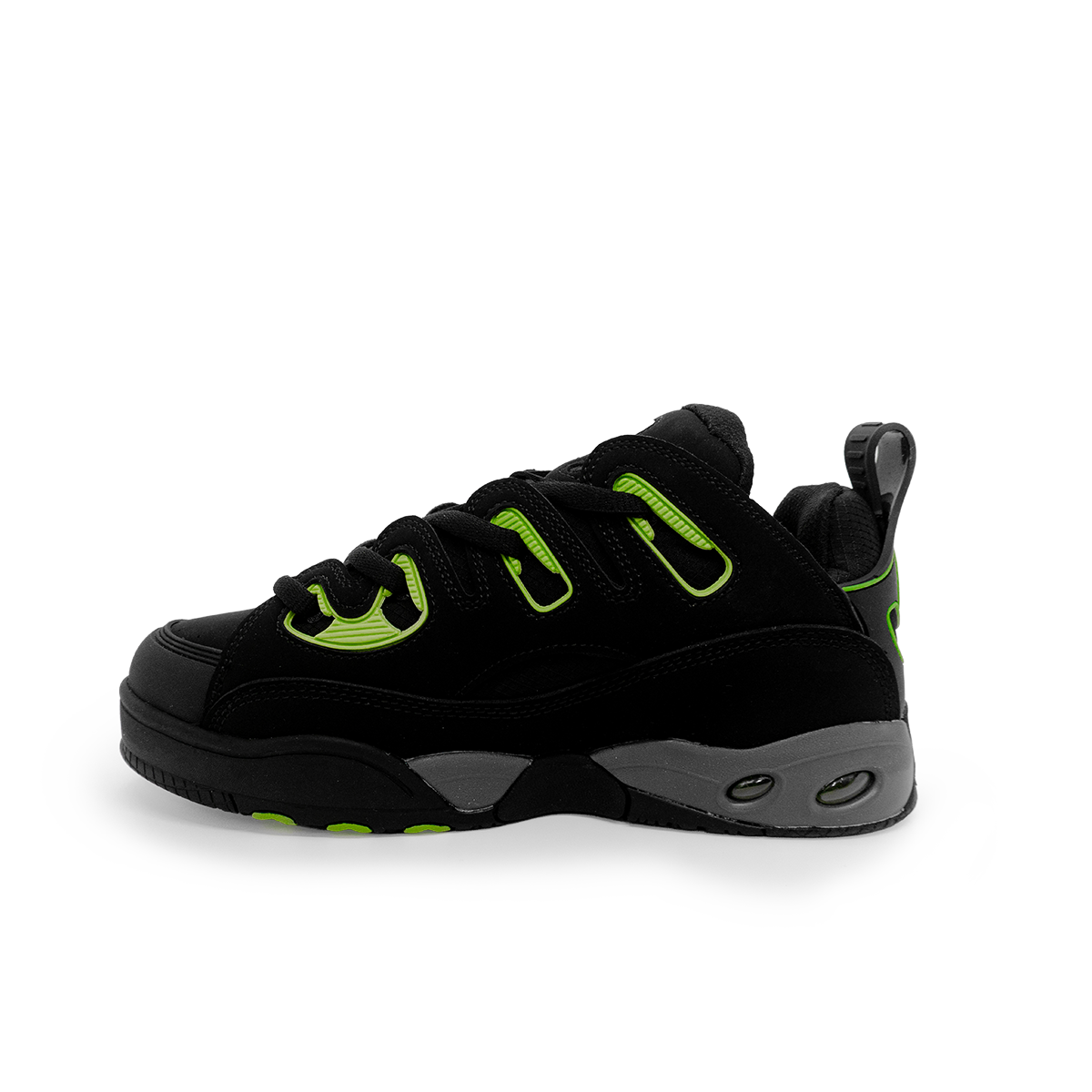 Zapatilla Osiris D3 E Hombre - Black/Charco/Green
