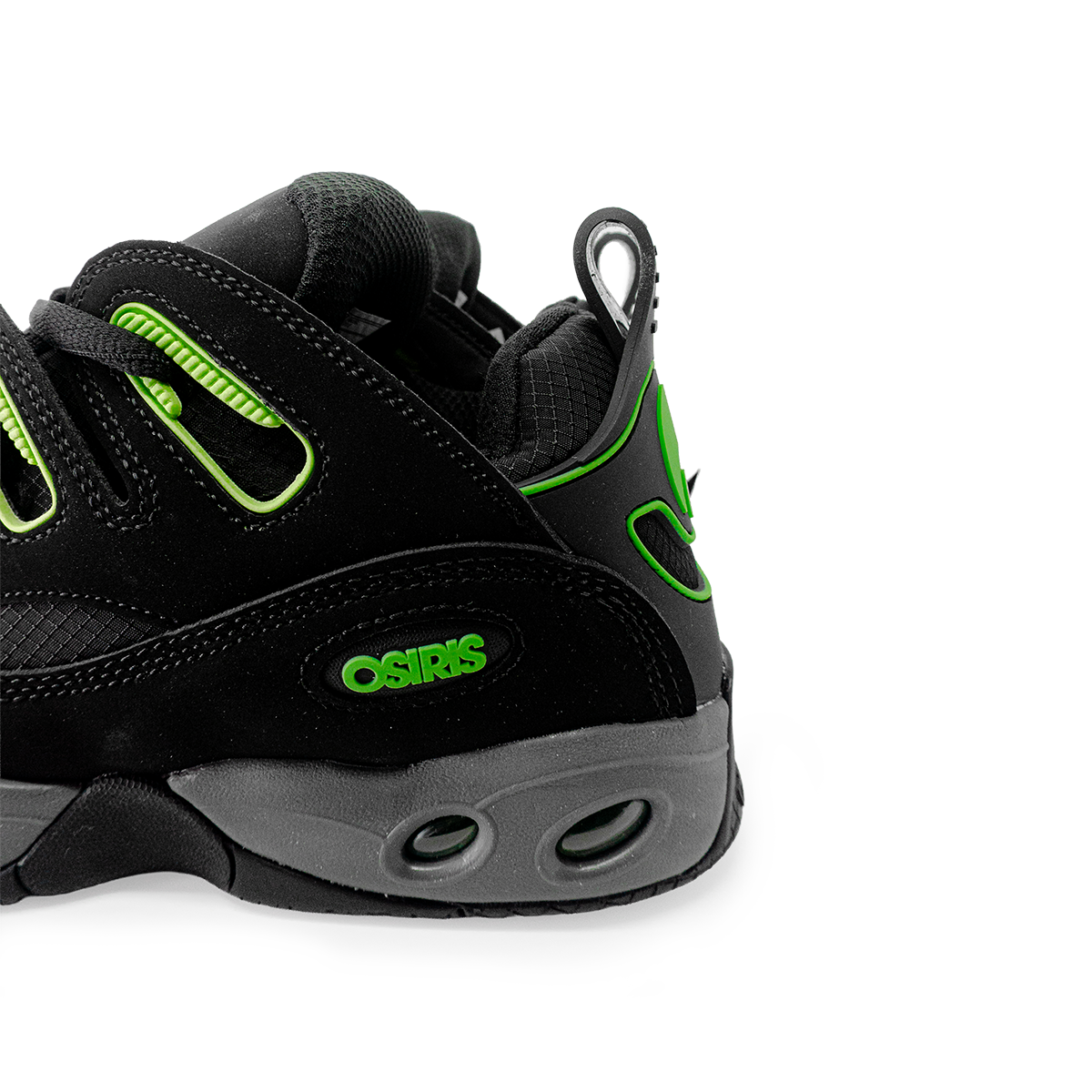 Zapatilla Osiris D3 E Hombre - Black/Charco/Green