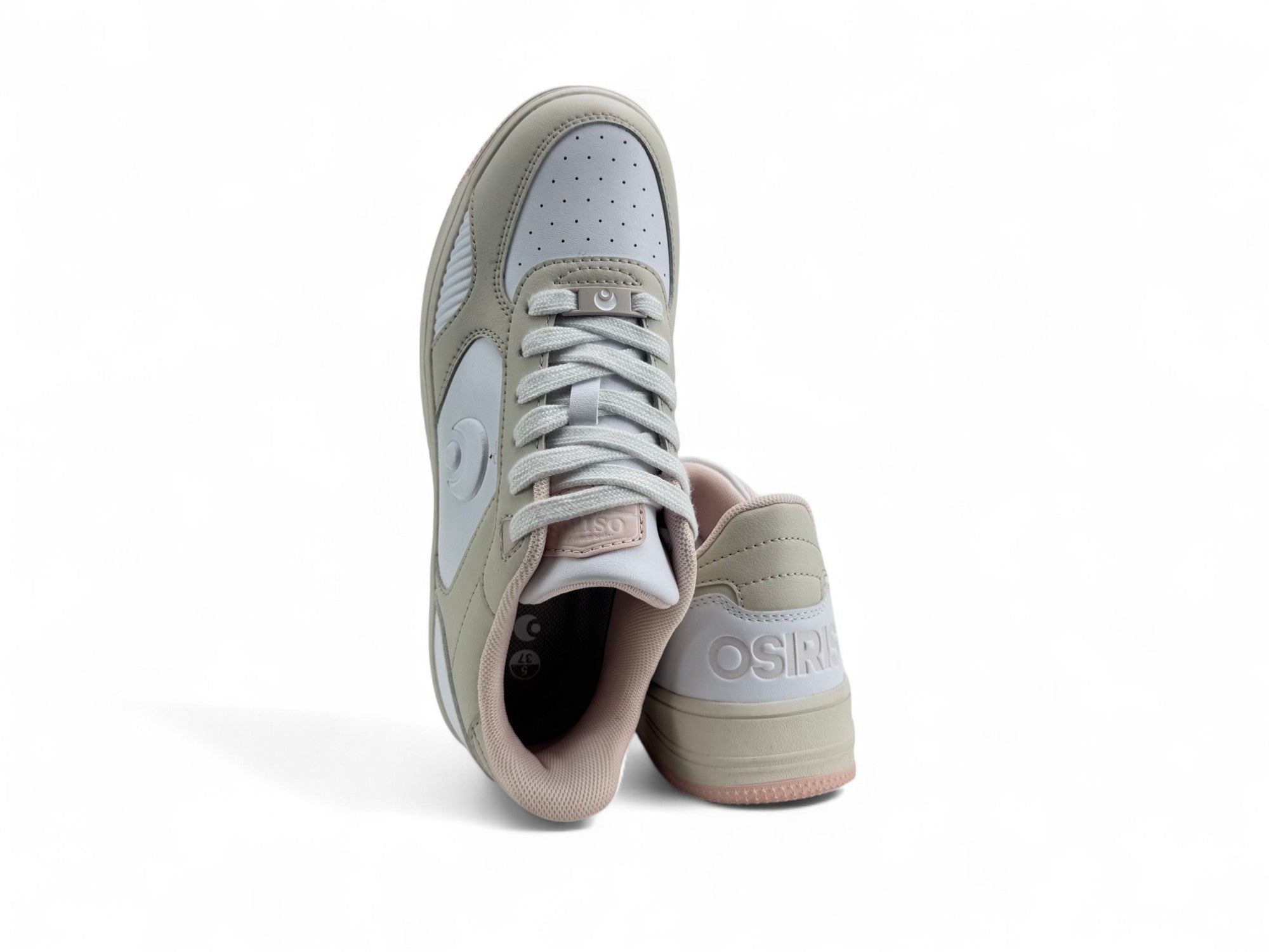 Zapatilla Osiris Steam Mujer Beige/White/Pink