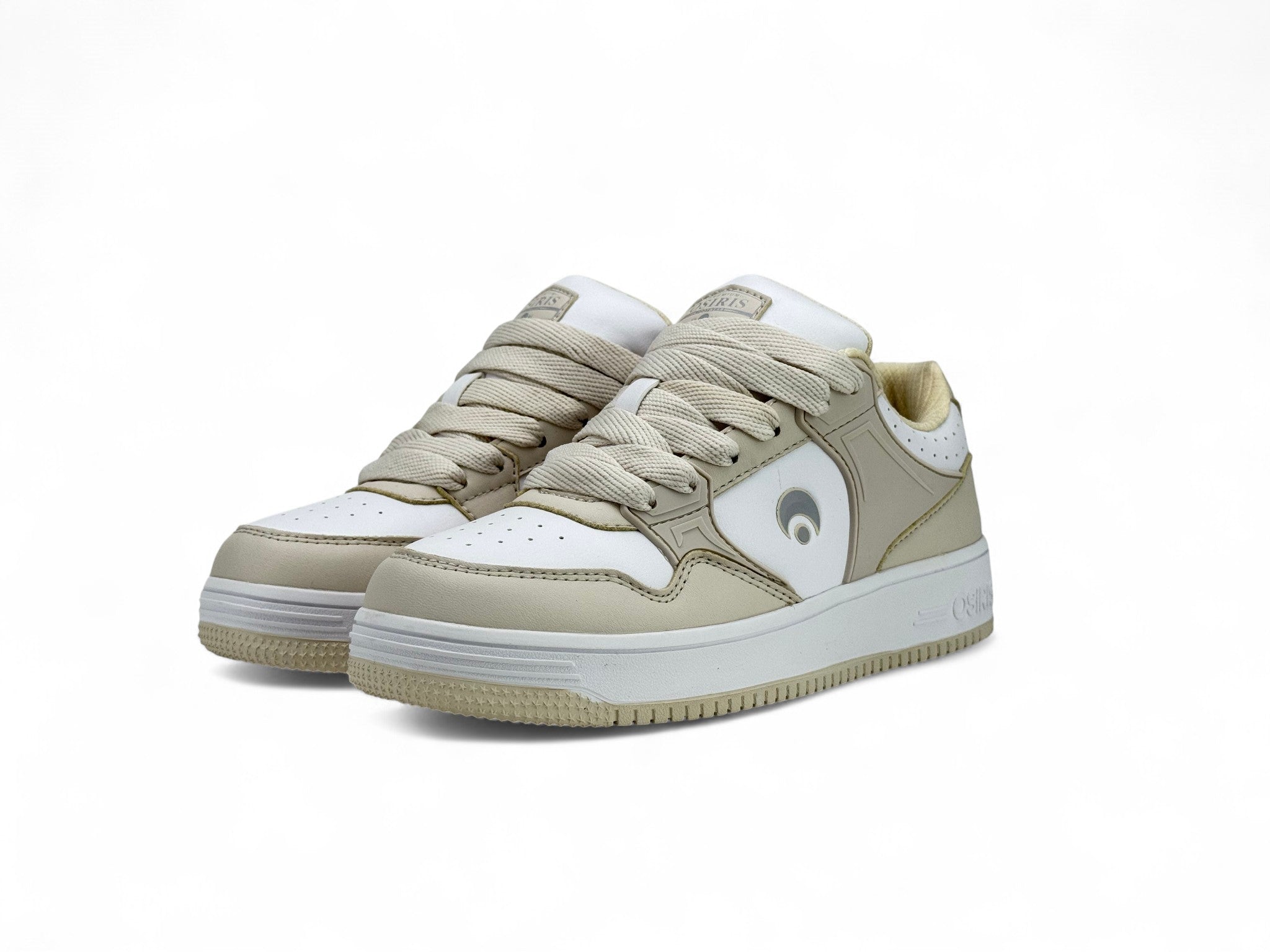Zapatilla Osiris Lugna Mujer Beige/White