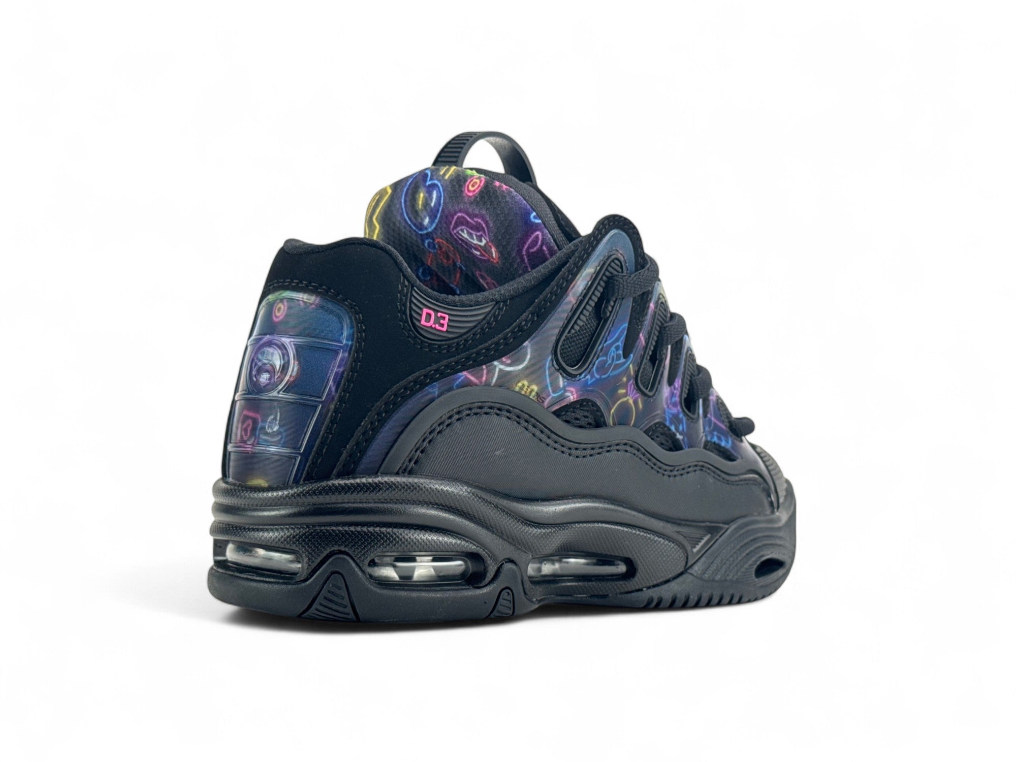 Zapatilla Osiris D3 2001 Hombre Black/Holographic