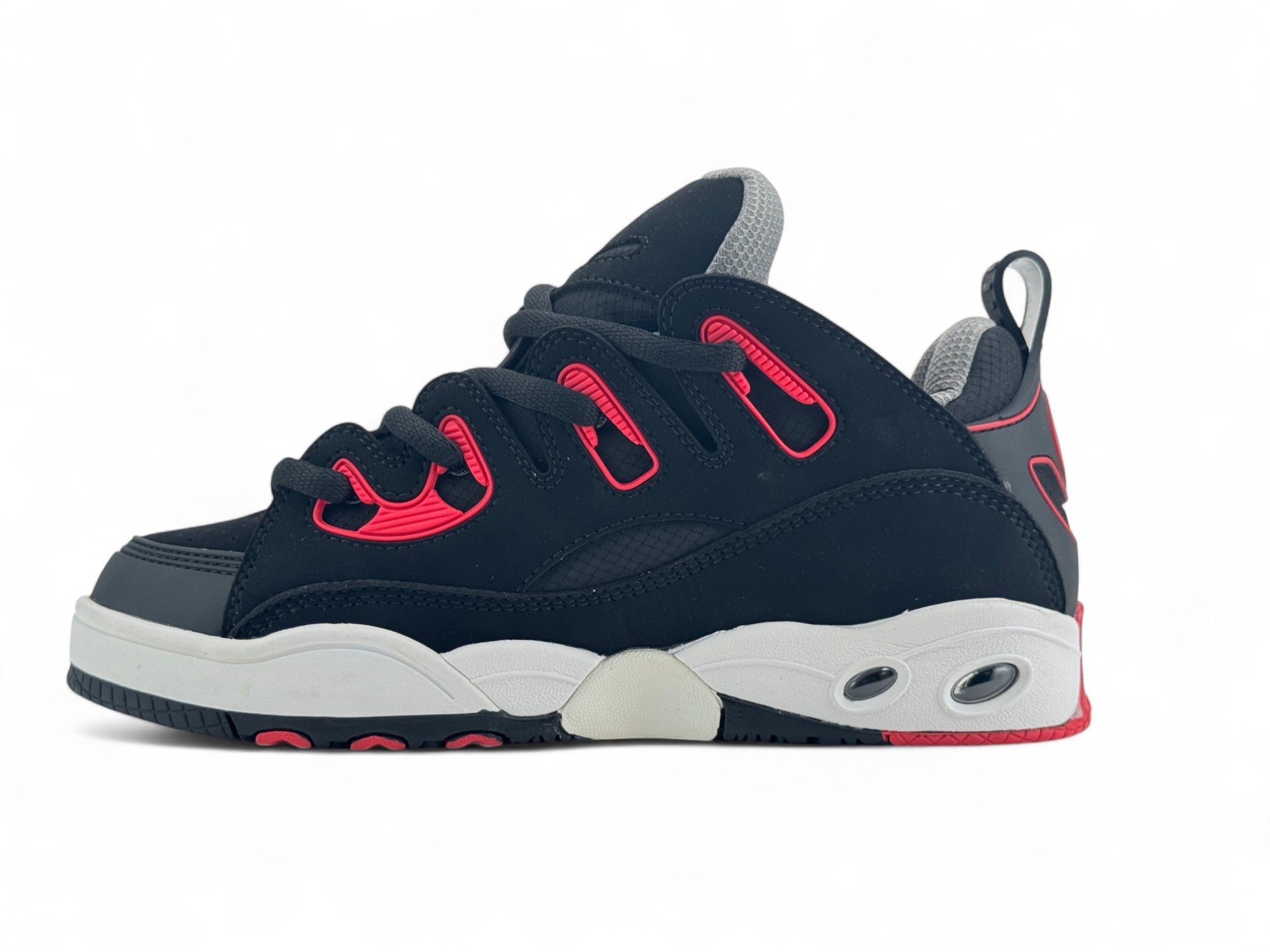 Zapatilla Osiris D3.E M Black/Charcoal/Red