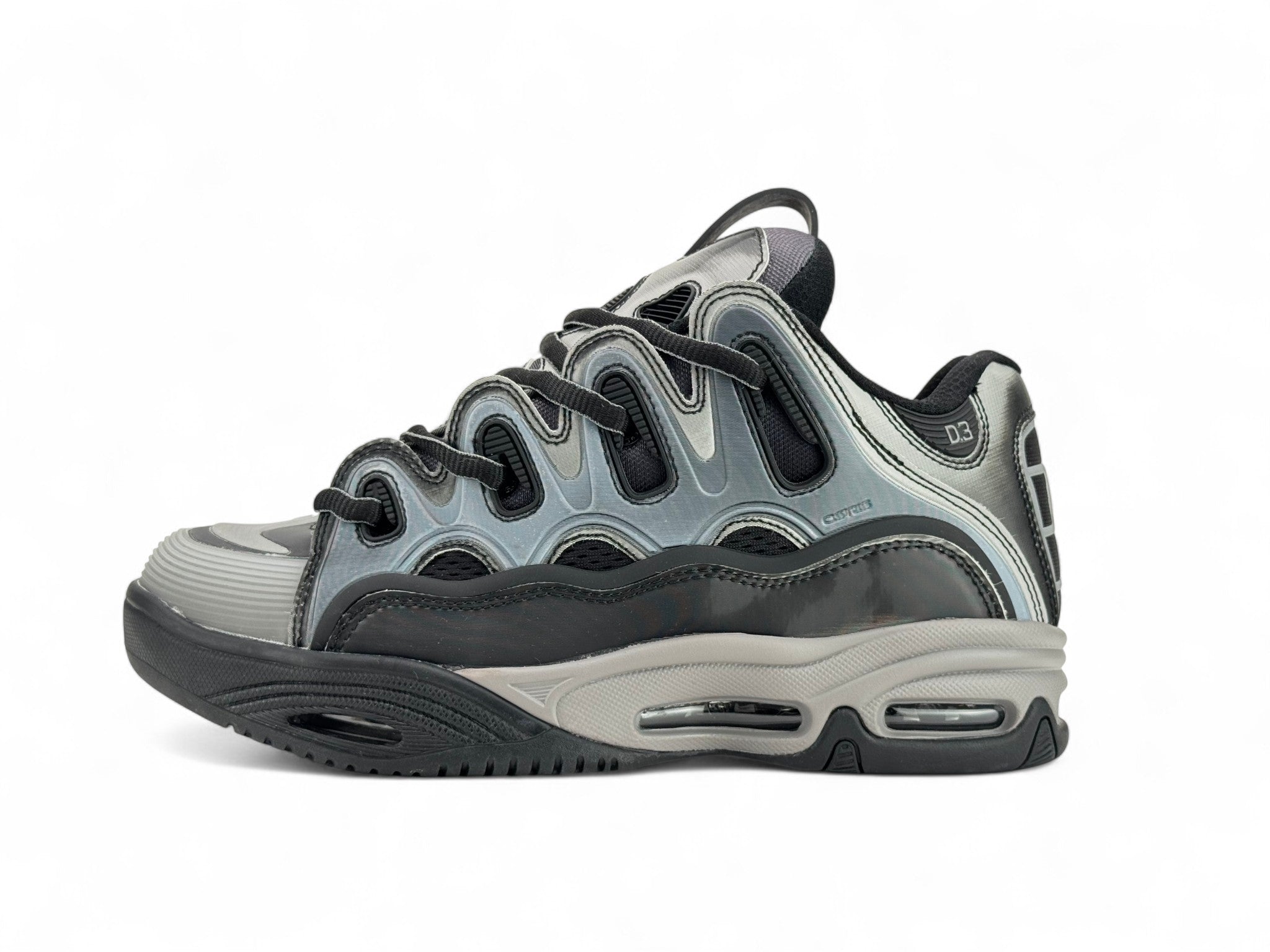Zapatilla Osiris D3 2001 Hombre Silver/Black/Holo